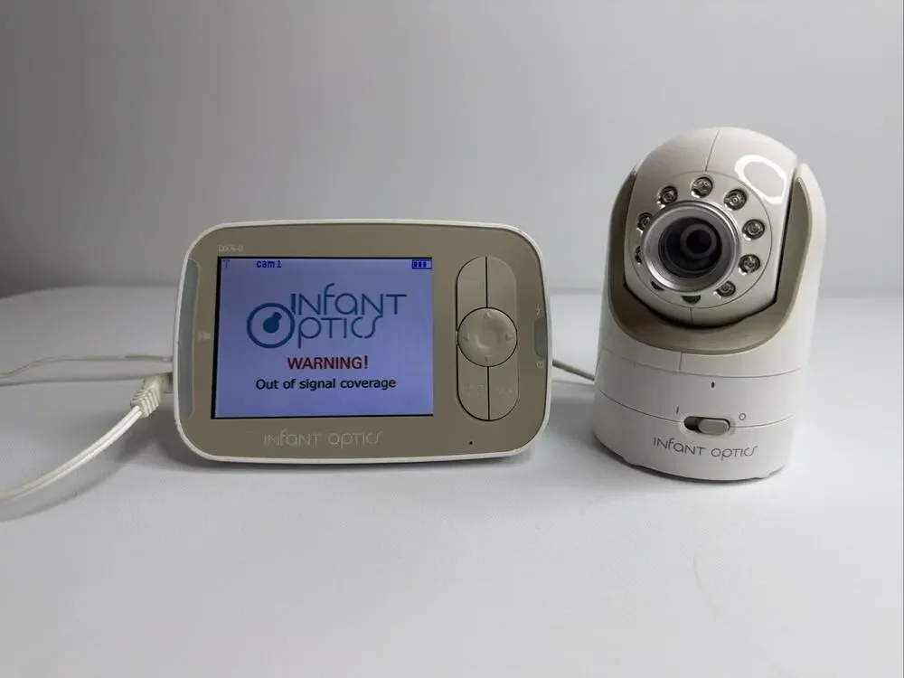 Infant Optics DXR-8 Video Baby Monitor And Camera Optical Lens Tested Working